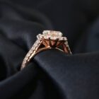 1.80Ct White Heart Cut Solitaire Halo Ring | Romantic Anniversary & Valentine’s Day Jewelry Gift For Her
