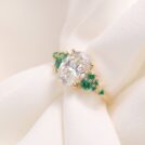 Snowdrift 1.80Ct Oval Solitaire Ring | Wedding & Anniversary Gift Ring for Her