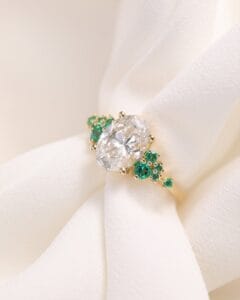 Snowdrift 1.80Ct Oval Solitaire Ring | Wedding & Anniversary Gift Ring for Her