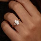 1.90Ct White Oval Cut Solitaire Birthday Gift Ring for Mother | Elegant Jewelry for Women