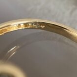 1.20TCW White Oval Cut Bezel Set Anniversary Gift Ring for Wife | Elegant Bypass Shank Ring for Women