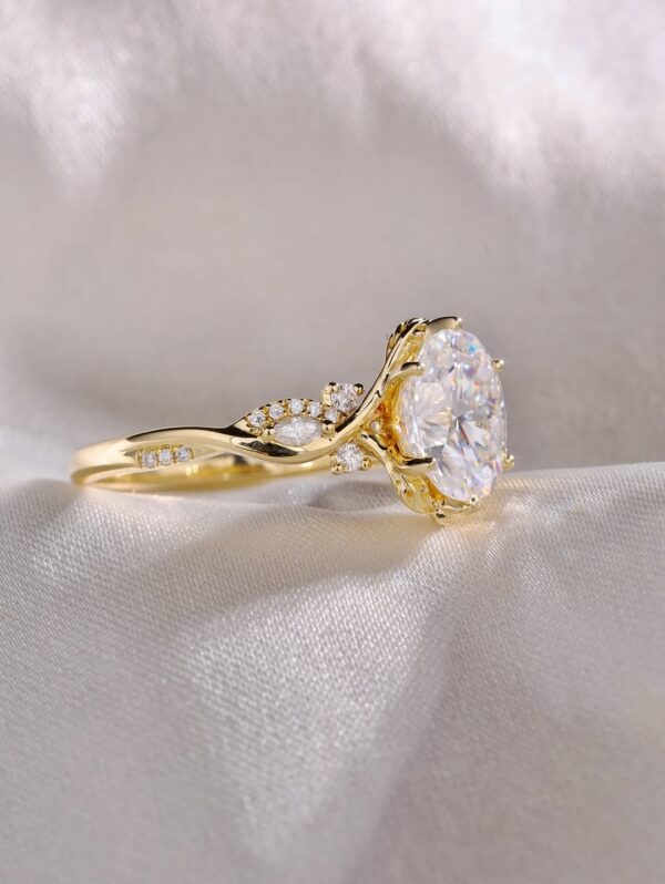 Elegant 1.80Ct White Oval Cut Solitaire Ring | Birthday Gift & Everyday Wear Jewelry For Women
