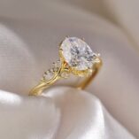 Elegant 1.80Ct White Oval Cut Solitaire Ring | Birthday Gift & Everyday Wear Jewelry For Women