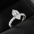 2.80Ct White Marquise Cut Solitaire Wedding Ring | Bridesmaid And Promise Gift for Her