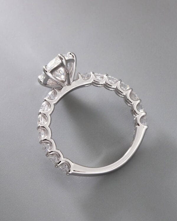 2.80Ct White Marquise Cut Solitaire Wedding Ring | Bridesmaid And Promise Gift for Her