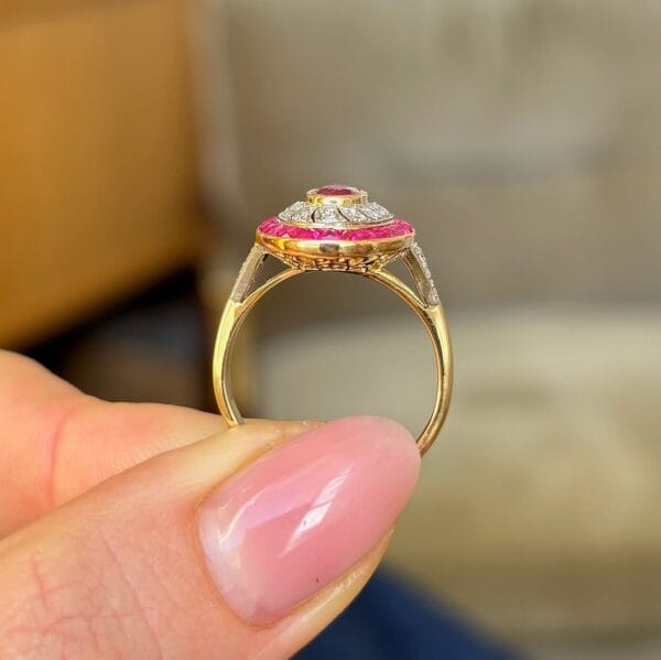 1.50Ct Pink Oval Cut Bezel Set Wedding Ring for Bridesmaid | Elegant Surprise Gift Jewelry for Women