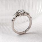 0.80Ct White Round Cut Solitaire Engagement Ring | Elegant Proposal Jewelry Gift For Women