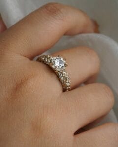 1.20Ct Round Cut Solitaire Engagement Ring | Promise Ring for Fiancee