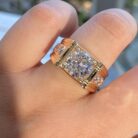 2.00Ct White Round Cut Men’s Solitaire Ring | Bold Engagement & Promise Jewelry