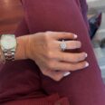 1.10Ct White Round Cut Halo Engagement Ring For Her | Elegant Proposal Jewelry Gift For Women